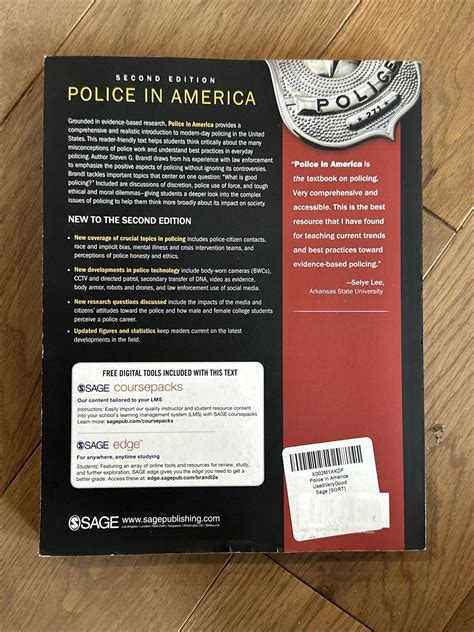 Police In America By Steven G Brandl Trade Paperback