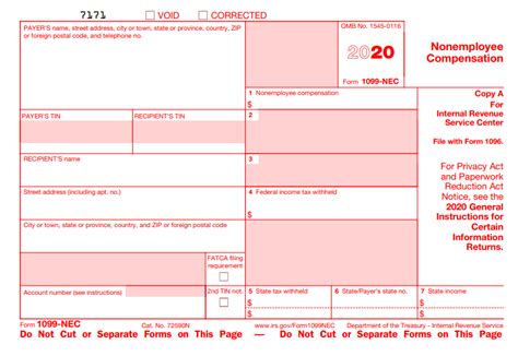 IRS Form 1099-NEC Due Date | 1099-NEC Deadline for 2020