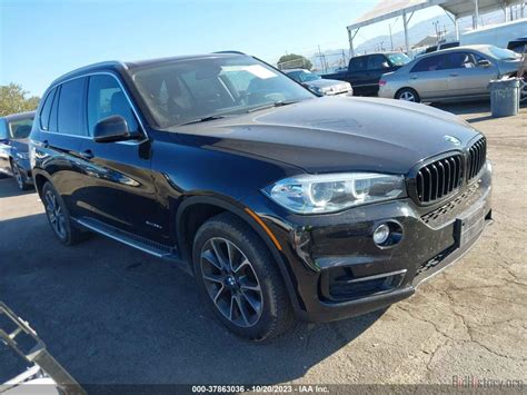 Report 5UXKS4C58F0N06815 BMW X5 2015 Black Diesel - price and damage history