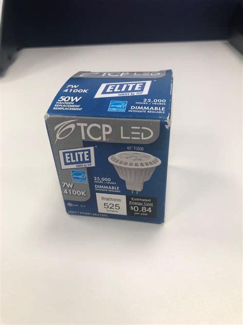 TCP MR16 Flood LED Light Bulb / LED712VMR16841KFL | eBay