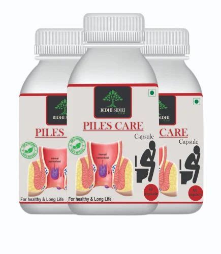 PILES CARE CAPSULE 60 Capsules Tablets At Rs 80 In Jaipur ID