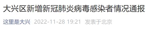 11月27日15时至28日15时北京大兴新增264例感染者 北京本地宝