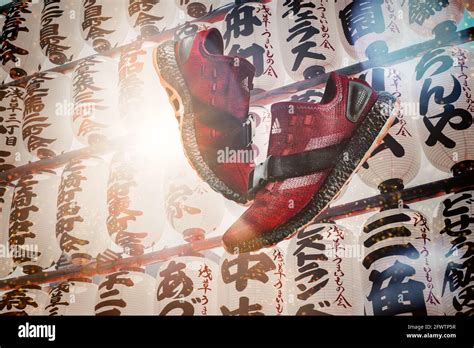 custom Adidas sneaker Stock Photo - Alamy