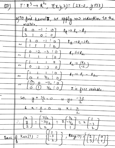 [solved] I Need Help On This 1 Given The Transformation T R3 P1