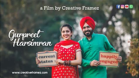 PRE WEDDING 2016 GURPREET HARSIMRAN CHANDIGARH CREATIVE