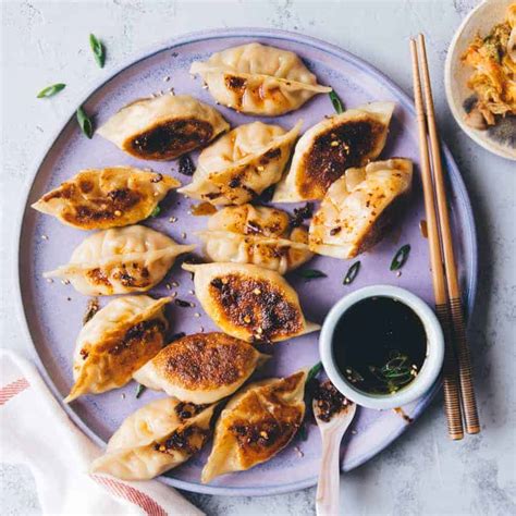 Tofu And Kimchi Dumplings Vegan Healthy Nibbles By Lisa Lin