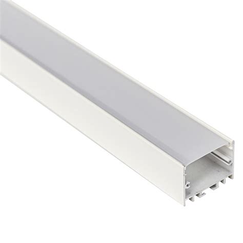 Perfil em Alumínio de Sobrepor Way 35 7x25 8mm para Fita LED 1 Metro