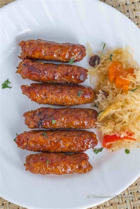 Skinless Longganisa Recipe Panlasang Pinoy