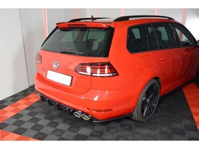 Vw Golf Rear Bumper Bumper Rear Spoiler Body Kit Car Styling