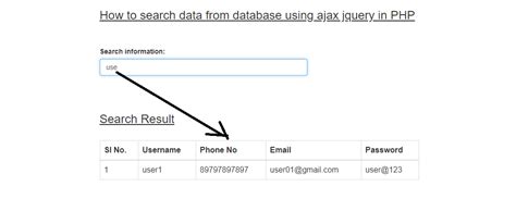 Php Mysql Ajax Search Autocomplete Example Pbphpsolutions