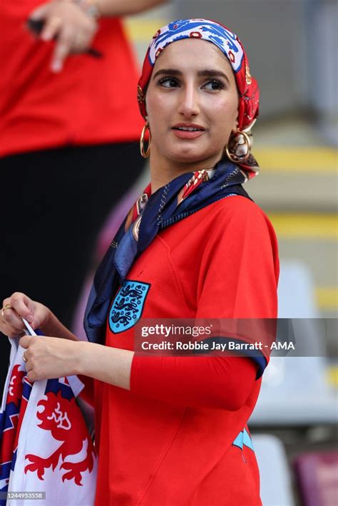 A Female England Fan During The Fifa World Cup Qatar 2022 Group B