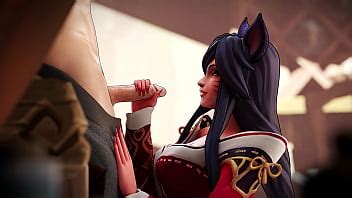 Ahri Hentai Blowjob XNXX