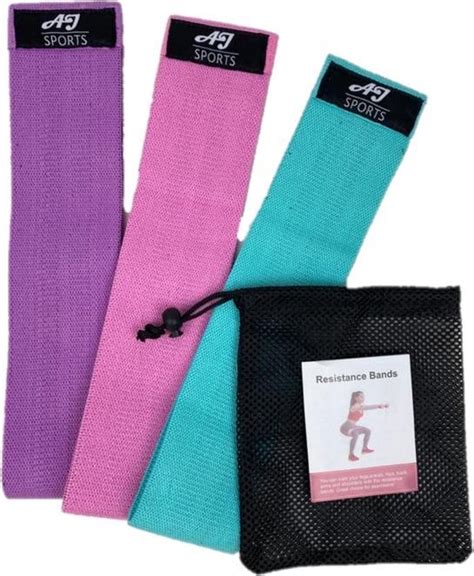 Aj Sports Weerstandsbanden Booty Band Resistance Band Fitness