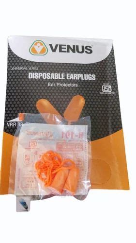 Orange Venus H 101disposable Ear Plugs For Noise Reduction At Rs 10 Piece In Ahmedabad