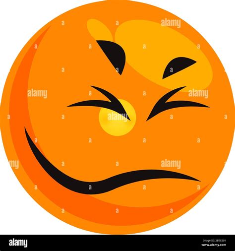 Disgust emoji Stock Vector Images - Alamy