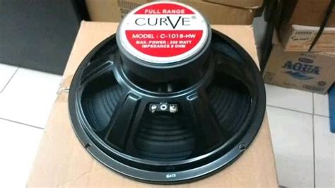 Jual Speaker Curve 10 Inch C1018HW Full Range Di Lapak Geplak Elektrik