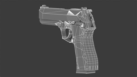 3d Model Vektor Sp1 Low Poly Realistic Vr Ar Low Poly Cgtrader