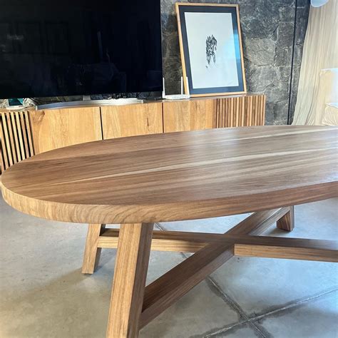 Mesa Ratona Ovalada Comprar En Woodstockmuebles