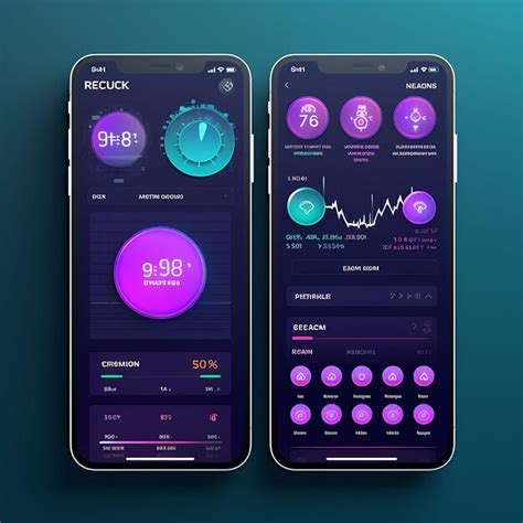 Premium Ai Image Mobile App Layout Design Of Cryptocurrency Exchange