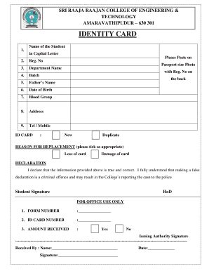 ID Card Form Complete With Ease AirSlate SignNow