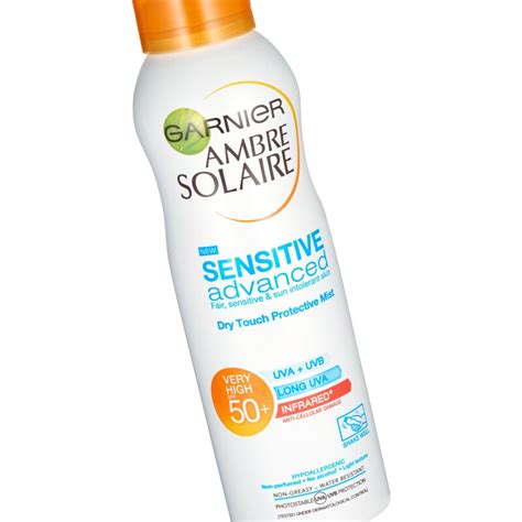 Garnier Ambre Solaire Sensitive Advanced Sun Protection Dry Mist Spf50