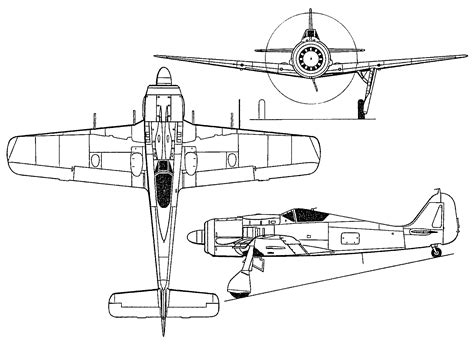 Focke Wulf Fw 190 Fighter Fighter Bomber