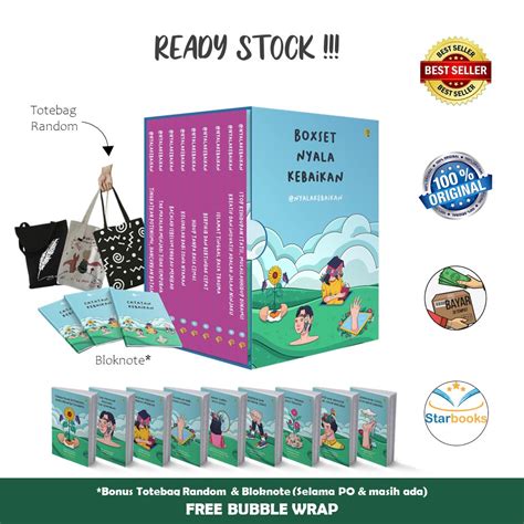 Jual BOXSET Seri Pengembangan Diri Nyala Kebaikan Bright P Shopee