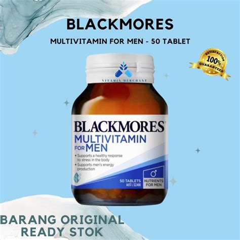 Jual Blackmores Multivitamin For Men Tablets Sg Shopee Indonesia