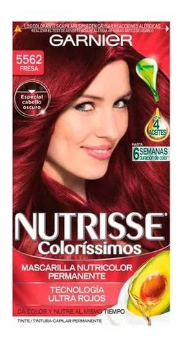 Kit Tinta Garnier Nutrisse coloríssimos Mascarilla nutricolor