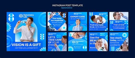 Дизайн шаблона оптометриста | Бесплатно PSD Файл