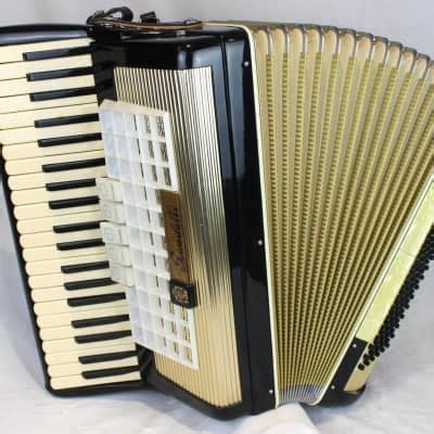 Scandalli Model 365 50 Piano Accordion 120 Bass 41 Key Reverb