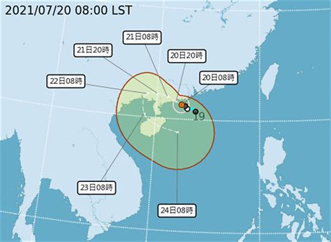 「查帕卡」搶先增強為中颱 路徑大迴轉 觸快訊