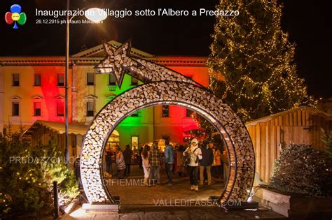 Il Villaggio Sotto LAlbero Di Predazzo Dall 8 Dicembre PredazzoBlog