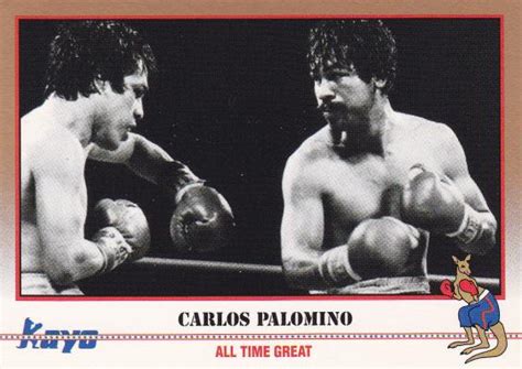 Carlos Palomino Trading Card (Boxing) 1991 Kayo #190 Welterweight All ...