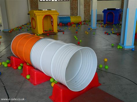 Low Cost Playground Italian Trash Containers Turned Into Playhouses