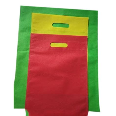 Plain D Cut Non Woven Bag Capacity 2 5 To 5 Kg At Rs 130 Kg In