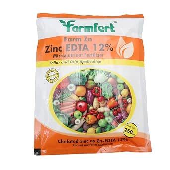 FARMFERT EDTA Zn 12 MICRONUTRIENT FERTILIZER WITH CHELATED FORM 100