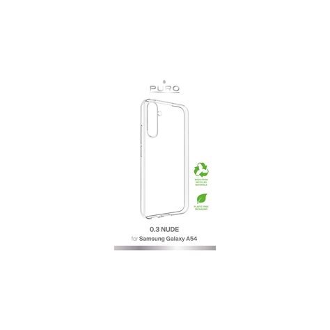 Puro Samsung Galaxy A54 5G 0 3 Nude deksel transparent Elkjøp