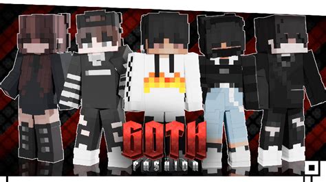 Goth Fashion By Inpixel Minecraft Marketplace Minecraftpal