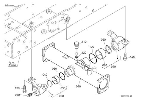 G10501 FRONT AXLE CASE FRONT AXLE EPC Kubota Online