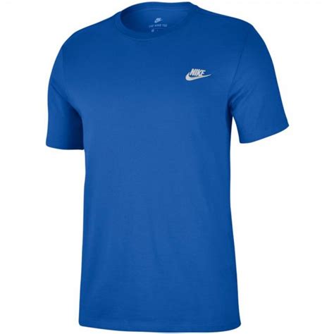 Nike Sportswear Club Tee Herren Shirt Royal Blue Fun Sport Vision