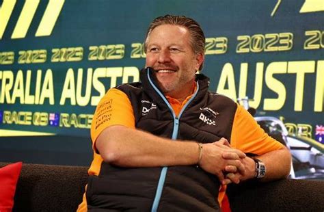 Mclaren Boss Zak Brown Happy Luck Goes Their Way Gpblog