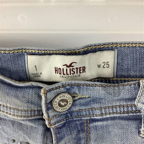 Hollister Daisy Dukes Ladies Short Shorts Low Rise Wa Gem