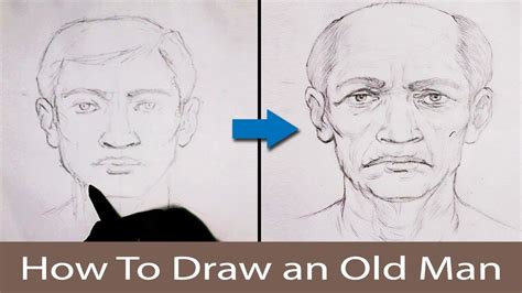 How To Draw Old Man Wrinkles On Face How To Draw Old Face With Wrinkles Bodaswasuas