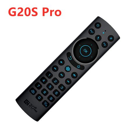 G20S GG22S Pro 2 4GHz Wireless Android Box Voice Remote Air Mouse With