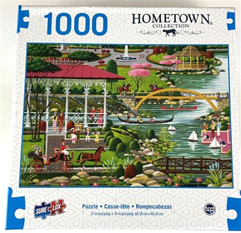 Hometown Collection Central Park 1000 Piece Jigsaw Puzzle EBay