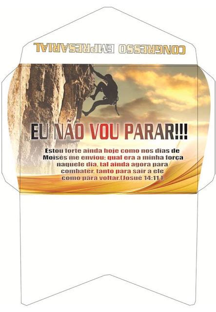 Frases FJU PA ENVELOPE EU NÃO VOU PARAR