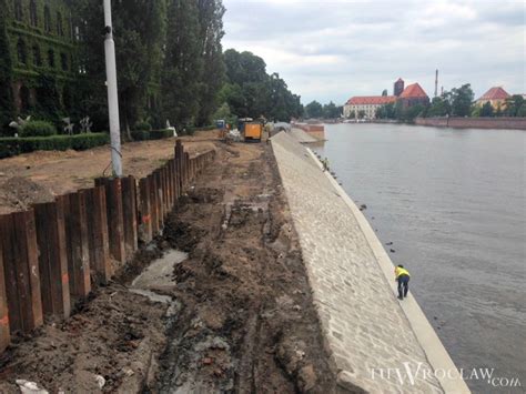 Trwa rewitalizacja bulwaru Dunikowskiego Wkrótce zmieni się nie do