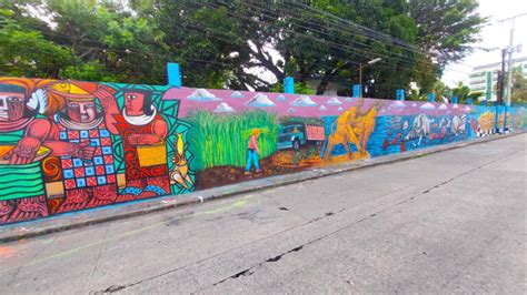 50 Artists Create Longest Mural In Bacolod