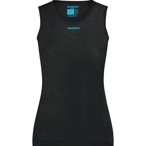 Shimano Camiseta Interior Sin Mangas Mujer Vertex Prima Negro BIKE24